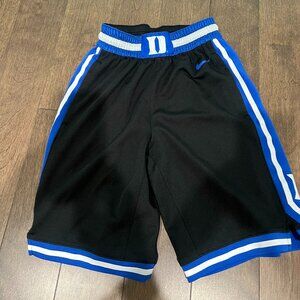 Youth Nike Duke Blue Devils Basketball Replica Black Shorts Size L
